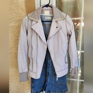 DIESEL Convertible Collared Asymmetrical Zip‎ Cotton Jacket